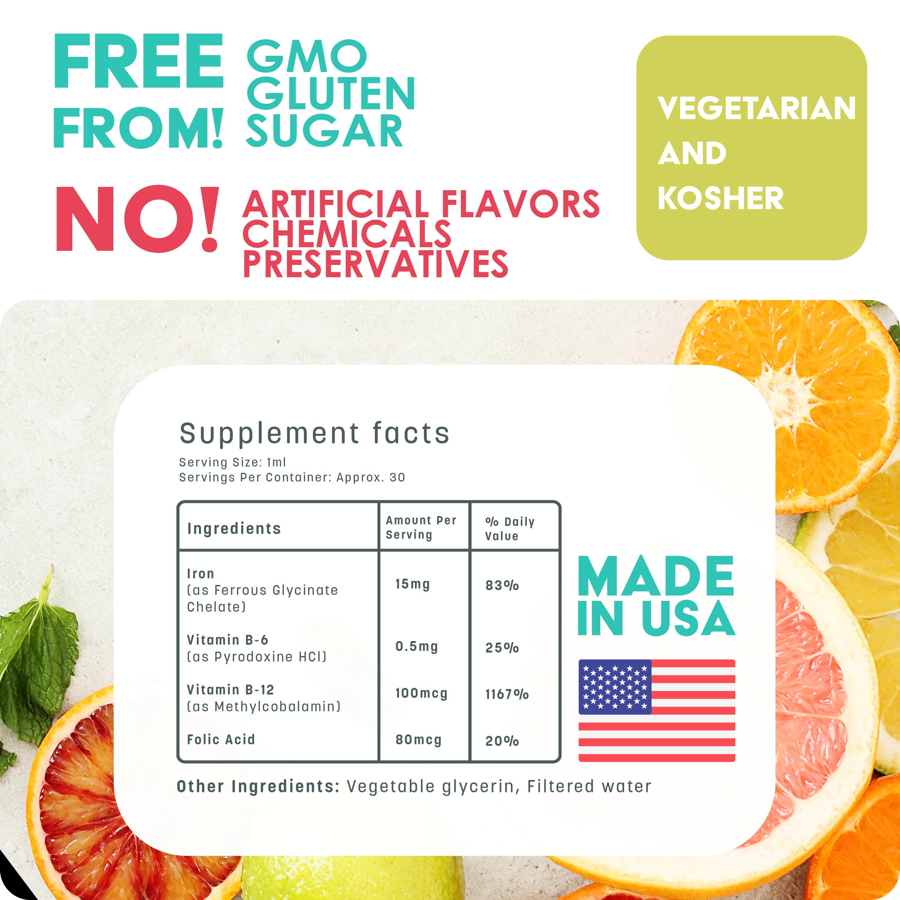 Liquid Iron supplement.