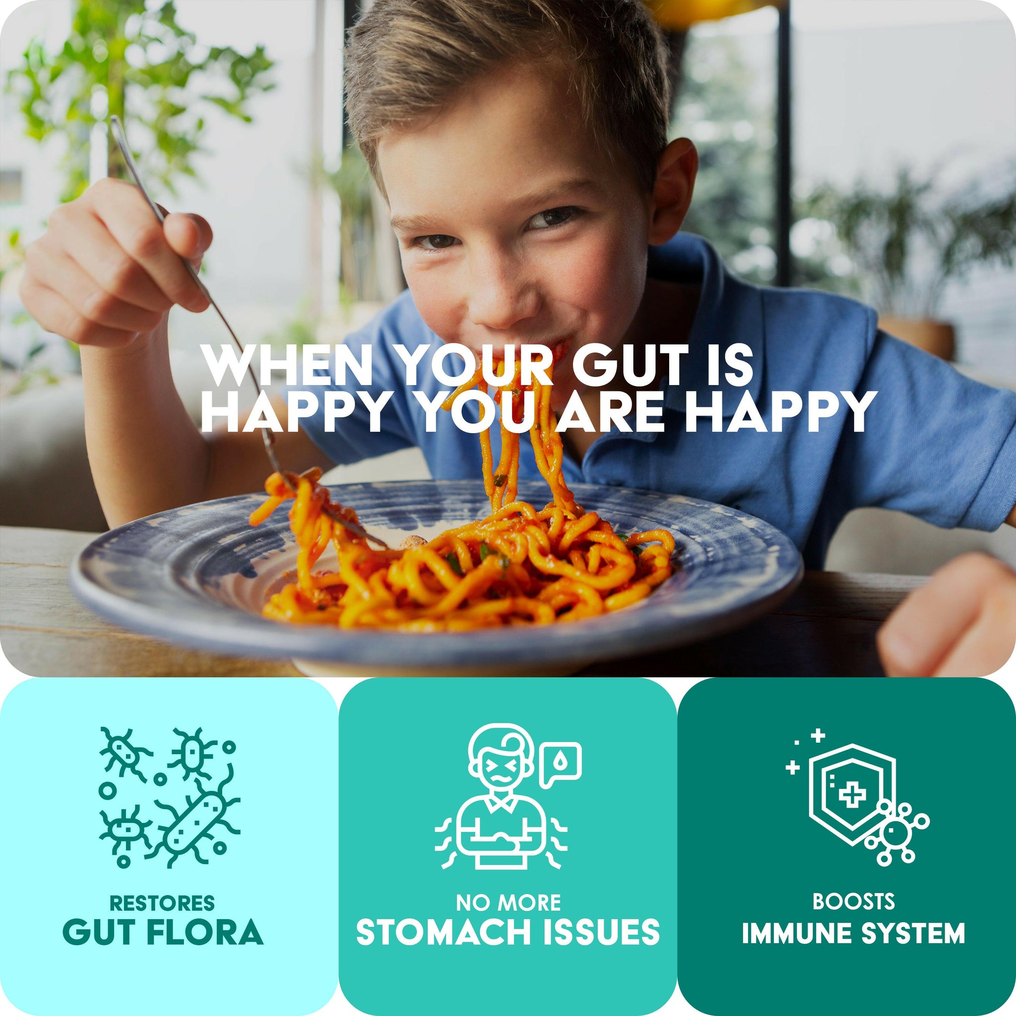 Prebiotic & Probiotic Supplements for Kids and Adults, Supports Immune & Digestive Health.